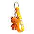 Брелок - trinket "Медведь" 15 (orange) (241292)