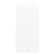 Защитное стекло Full Screen Glass 3D для Apple iPhone 6 Plus/iPhone 6S Plus c силиконовыми краями (white/white) (white)