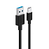 Кабель USB - Type-C Celebrat CB-09T 10,5W 100см 2,1A  (black)
