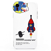 Чехол-накладка - SC247 для "Apple iPhone XR" (001) (white)