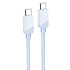 Кабель Type-C - Type-C Borofone BX107 PD 60W 100см 3A  (blue)
