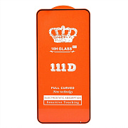 Защитное стекло Full Glue - 2,5D для "Apple iPhone 14 Pro" (тех.уп.) (20) (black)