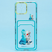 Чехол-накладка - SC281 с картхолдером для "Huawei Honor X8" (007)