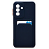 Чехол-накладка - SC337 с картхолдером для "Samsung Galaxy A17 4G" (dark blue) (241653)
