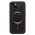 Чехол-накладка - SM020 Matte SafeMag для "Apple iPhone 15" (black)