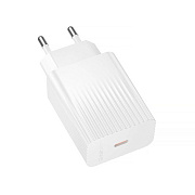 Адаптер Сетевой Borofone BAS73A PD Type-C 3A/20W (white)