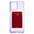 Чехол-накладка - SC276 с картхолдером для "OPPO realme C31" (violet)