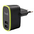 Адаптер Сетевой budi M8J056E(NC) 2USB 2,4A/10W (black)