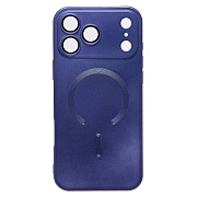 Чехол-накладка - SM020 Matte SafeMag для "Apple iPhone 17 Pro Max" (deep blue)