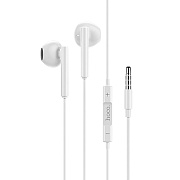 Проводные наушники с микрофоном вкладыши Hoco M64 Melodious Jack 3,5  (white)
