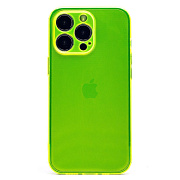 Чехол-накладка - SC344 для "Apple iPhone 13 Pro" (transparent/yellow) (232036)