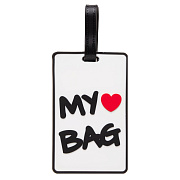 Брелок-бирка для багажа - рюкзака детская Luggage Tag (white) (020)