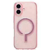 Чехол-накладка - SM050 SafeMag для "Apple iPhone 17" (pink)