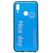 Чехол-накладка - SC201 для "Huawei Honor 10 Lite/P Smart 2019" (blue)