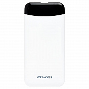 Внешний аккумулятор Awei P68K 10000 mAh (white/black)