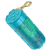 Портативная акустика Hoco HC7 Pleasant 10W (peacock blue)