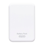 Внешний аккумулятор - SafeMag 3000mAh Type-C/SafeMag (white)