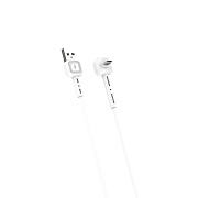 Кабель USB - micro USB Awei CL-67  100см 2,4A  (white)