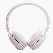 Проводные наушники с микрофоном полноразмерные - TV-12 Jack 3,5  (white/pink)