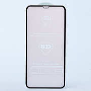 Защитное стекло Full Screen - 3D Flat для "Apple iPhone 11 Pro Max"(тех.уп.) (black)