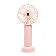 Вентилятор - портативный Mini18 c увлажнителем (pink)