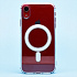 Чехол-накладка - SM006 SafeMag для "Apple iPhone XR" (прозрачный)