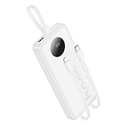 Внешний аккумулятор Hoco J132 22.5W+PD20W (повр. уп.) 10000mAh Type-C/USB/Type-C (white)