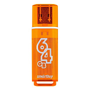 Флэш накопитель USB 64 Гб Smart Buy Glossy (orange)