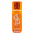 Флэш накопитель USB 64 Гб Smart Buy Glossy (orange)