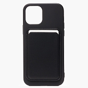 Чехол-накладка - SM005 SafeMag Wallet Case для "Apple iPhone 12 Pro Max" (black)