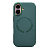 Чехол-накладка - SM040 SafeMag для "Apple iPhone 16" (pine needle green) (243279)