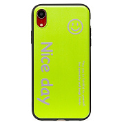 Чехол-накладка - SC201 для "Apple iPhone XR" (green)