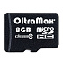 Карта флэш-памяти MicroSD  8 Гб OltraMax без SD адаптера (class 4)