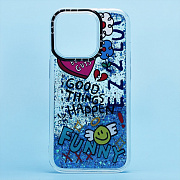 Чехол-накладка - SC334 для "Apple iPhone 14 Pro" (multi color) (003) (224046)