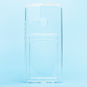 Чехол-накладка - SC276 с картхолдером для "OPPO realme C25 Global/realme C25s Global/realme C15" (transparent)