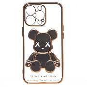 Чехол-накладка - SC330 для "Apple iPhone 13 Pro" (gold)