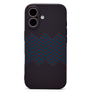 Чехол-накладка Luxo Creative для "Apple iPhone 16" (134) (dark blue)