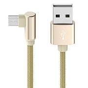 Кабель USB - micro USB Borofone BX26 Express 12W 100см 2,4A  (gold)