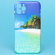 Чехол-накладка - SC185 для "Apple iPhone 11 Pro" (008) (blue)