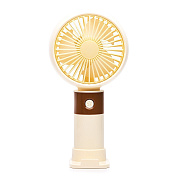 Вентилятор - портативный YM88214 (3 режима, 300mah) (beige) (240293)