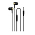 Проводные наушники с микрофоном внутриканальные Hoco M70 Graceful universal Jack 3,5  (black)