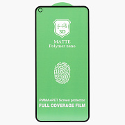 Защитное стекло Full Screen RORI 2,5D Ceramics для "Xiaomi Redmi Note 9" матовая (black)