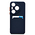 Чехол-накладка - SC337 с картхолдером для "Huawei Pura 70 Pro Global" (dark blue) (232846)