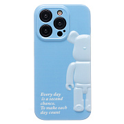 Чехол-накладка - SC332 для "Apple iPhone 15 Pro" (light blue)