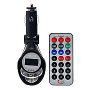 Автомобильный FM-трансмиттер Activ M-010  USB, mini jack 3,5 мм (black)