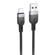 Кабель USB - Apple lightning Hoco X109 12W 100см 2,4A  (black)