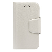 Универсальный чехол-книжка Activ A501-52 Magic Element 4.3-5.5 (grey) откр.вбок