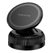 Держатель автомобильный Borofone SafeMag BH139 Rider vacuum лобовое стекло, приборная панель (black)