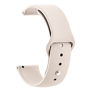 Ремешок - WB34 Sport Band силикон на кнопке Универсальный 22мм (beige)