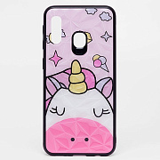 Чехол-накладка - SC150 для "Samsung SM-A202 Galaxy A20e" (005) (pink)